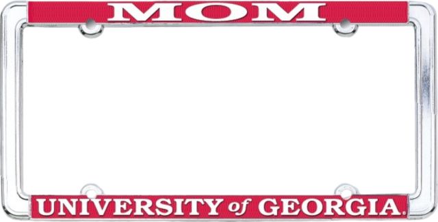 University of Georgia Mom License Plate Frame