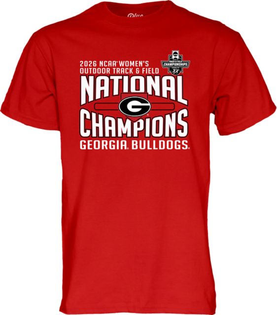 University of Georgia Women's Track & Field 2026 National Champions Short Sleeve T-Shirt