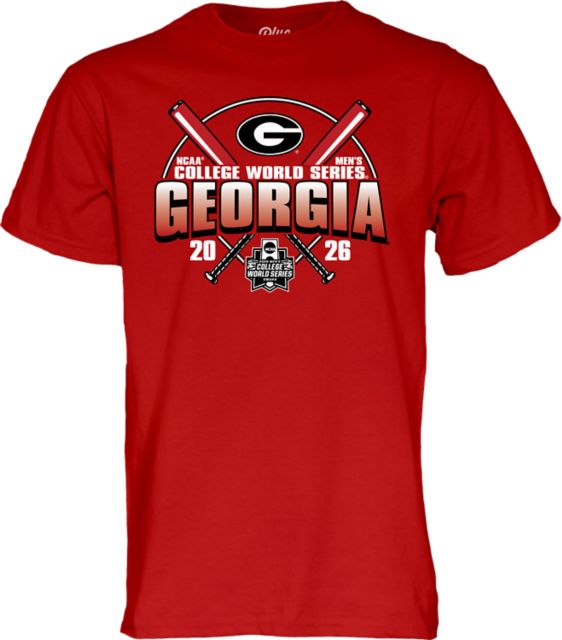 University of Georgia Baseball 2026 College World Series Short Sleeve T-Shirt