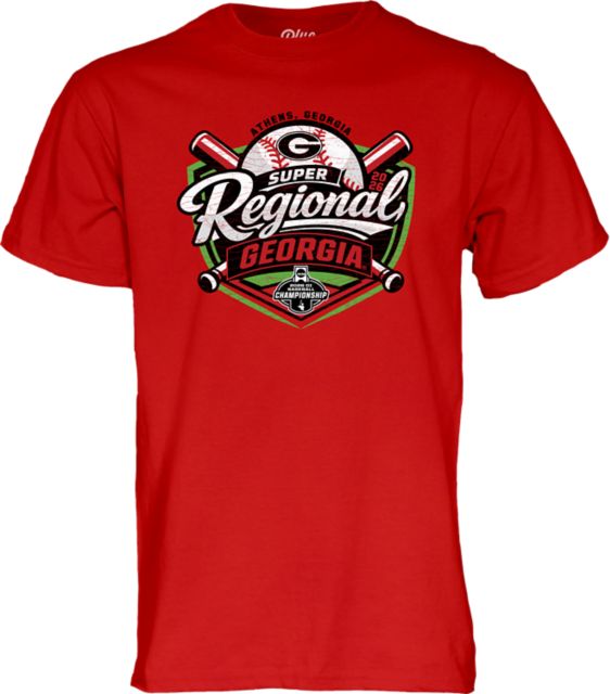University of Georgia Baseball 2026 Super Regional Bound Short Sleeve T-Shirt