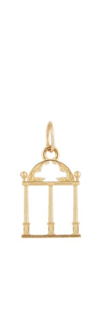University of Georgia Arch Pendant - Cavan Gold / Standard