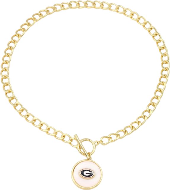 University of Georgia Georgia Logo Necklace