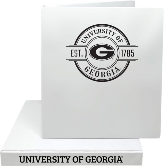 University of Georgia 1 in. Binder