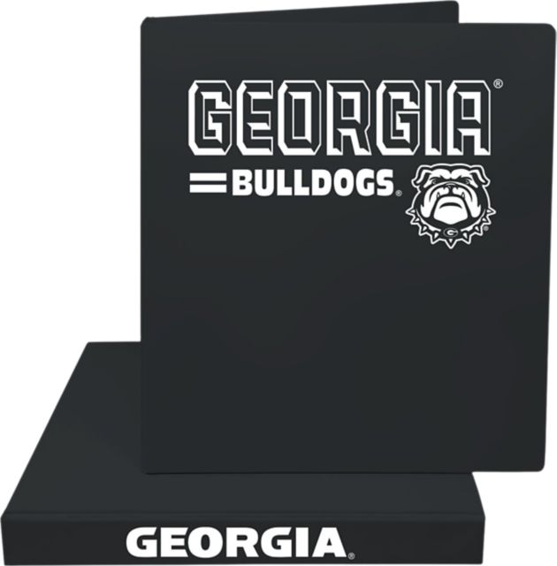 University of Georgia 1 inch Vinal Binder
