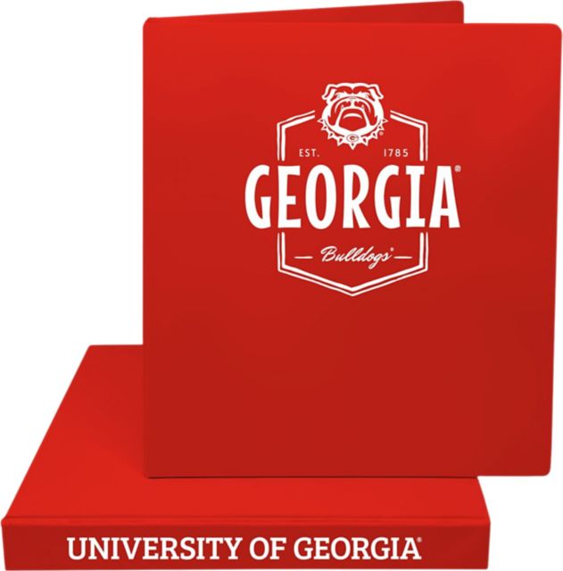 University of Georgia 1 in. Binder