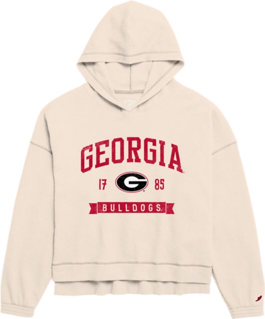 University of Georgia Bulldogs Women's Waffle Hooded Sweatshirt