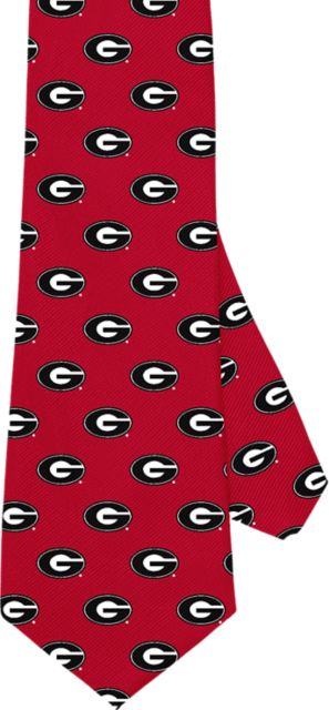 University of Georgia Bulldogs 56'' Silk Woven Tie