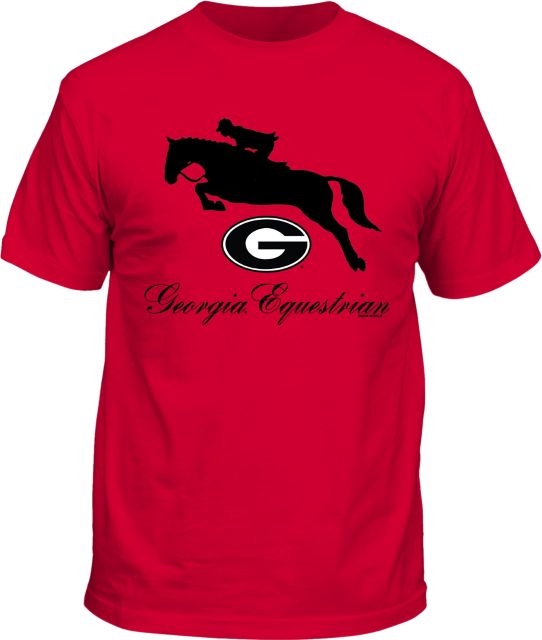 University of Georgia Youth Equestrian Short Sleeve T-Shirt