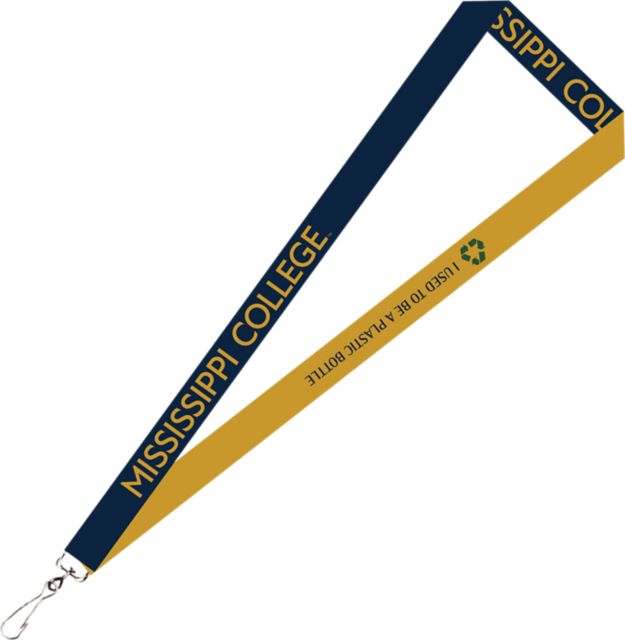 Mississippi College Recycled Lanyard