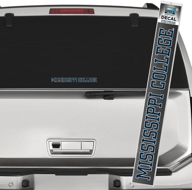 Mississippi College Strip Decal