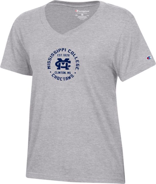 Mississippi College Women's V-Neck Short Sleeve T-Shirt