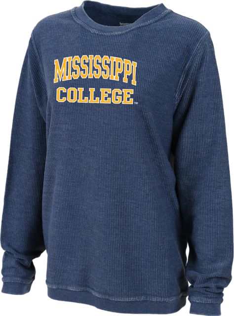 Mississippi College Women s Corduroy Crewneck Sweatshirt