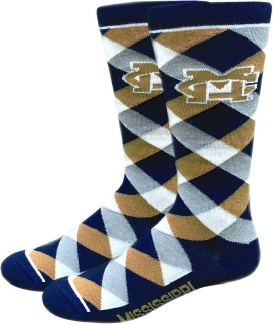 Mississippi College Dress Socks