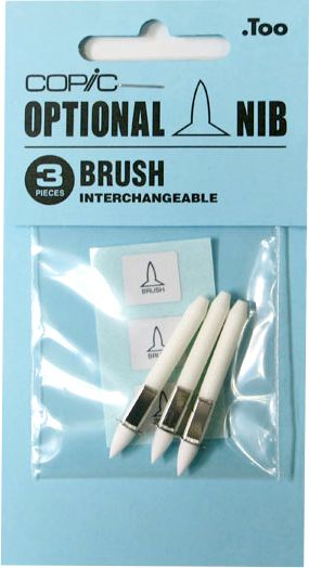 BRUSH NIB PACK/3