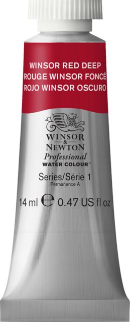 Professional Watercolor 14mL Winsor Red Deep