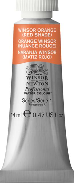 Professional Watercolor 14mL Winsor Orange Red Shade