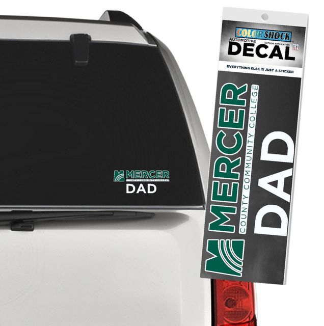 Mercer County Community College Dad Decal