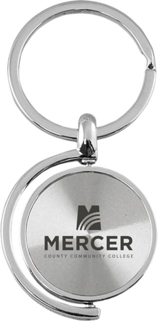 Mercer County Community College Spinner Key Tag