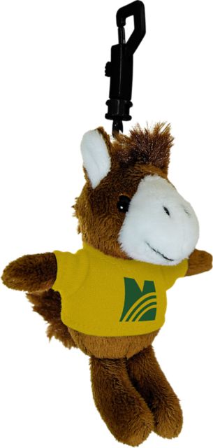 Mercer County Community College Plush Keychain