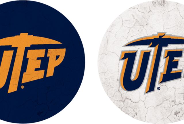 University of Texas El Paso Miners Car Coasters - 2 Pack
