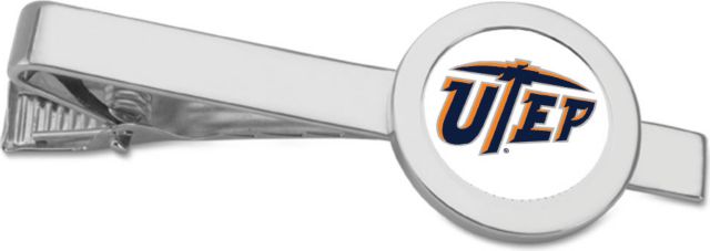 CSI Silver Tie Bar With Colored Medallian - ONLINE ONLY