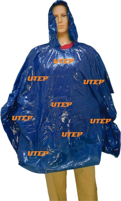 University of Texas El Paso Rain Poncho