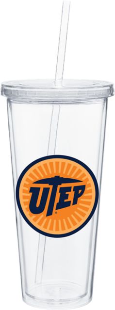 University of Texas El Paso 20 oz. Straw Tumbler