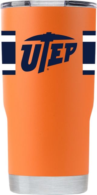 University of Texas El Paso 20 oz. Vacuum Insulated Striped Tumbler