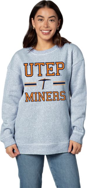 University of Texas El Paso Miners Women's Warmup Crewneck Sweatshirt