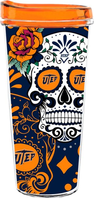 University of Texas El Paso Dia De Los Muertos 22oz Tritan Tumbler