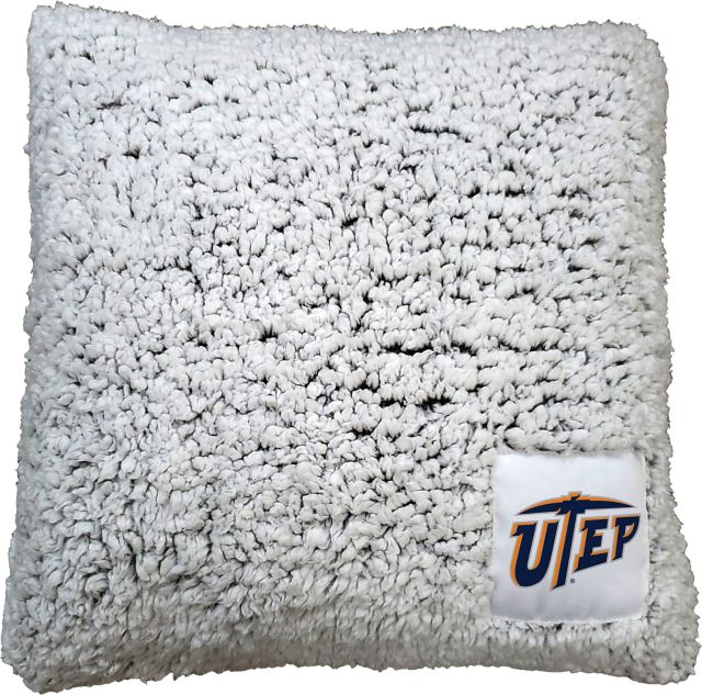 Utep Frosty Throw Pillow - ONLINE ONLY