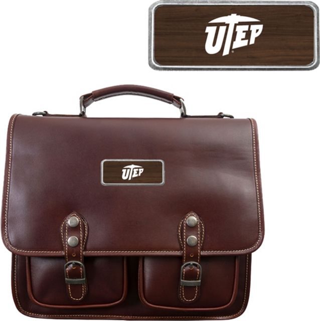 Sabino Canyon Briefcase Engraved Plate - ONLINE ONLY