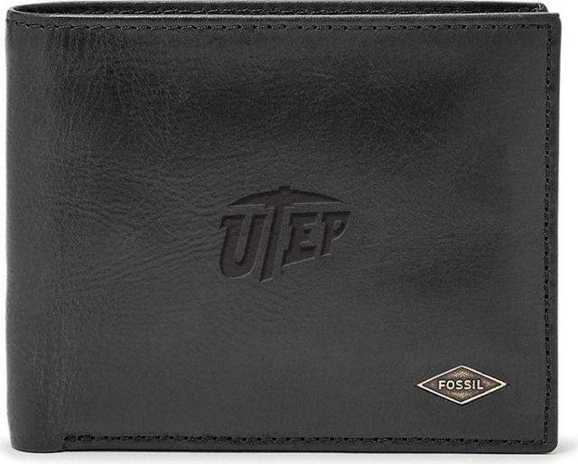 Fossil Leather Ryan RFID Passcase - Black - ONLINE ONLY