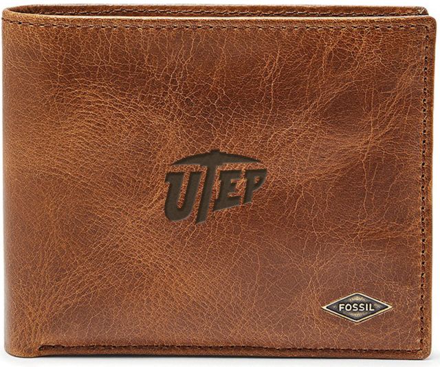 Fossil Leather Ryan RFID Passcase - Dark Brown - ONLINE ONLY