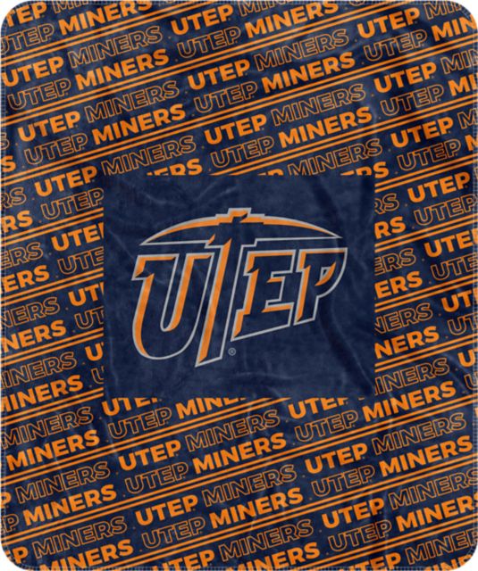 University of Texas El Paso Chenille Blanket