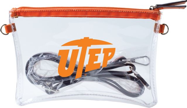 University of Texas El Paso Miners Clear Crossbody Bag