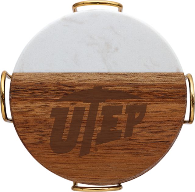 University of Texas El Paso Coaster Set