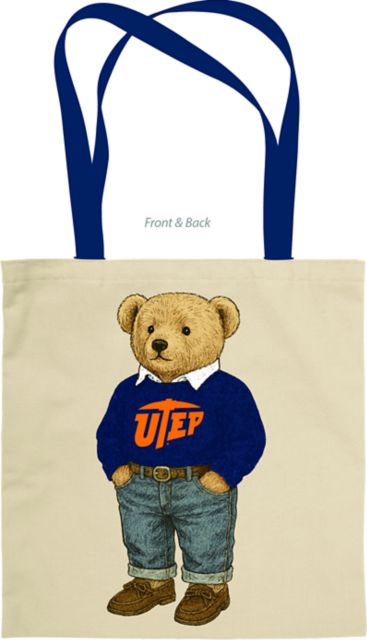 University of Texas El Paso Bear Tote Bag