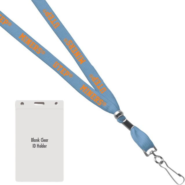 University of Texas El Paso Card Dispenser Lanyard