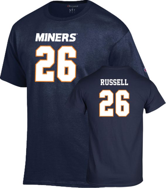 UTEP Football T-Shirt Lantz Russell - 26
