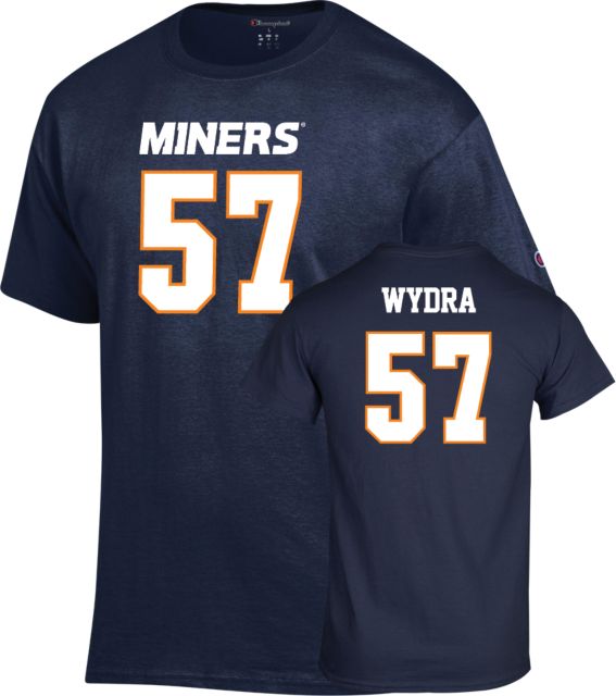 UTEP Football T-Shirt Craig Wydra - 57 - ONLINE ONLY