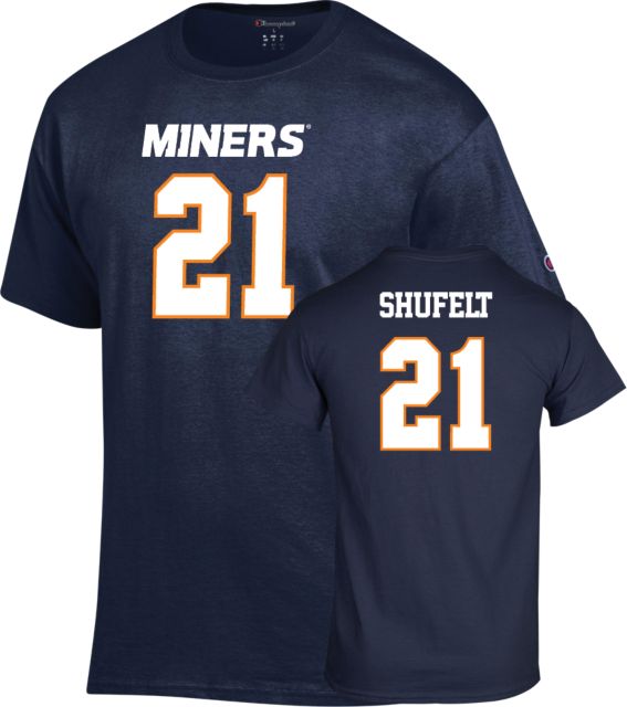 UTEP Football T-Shirt Stratton Shufelt - 21 - ONLINE ONLY