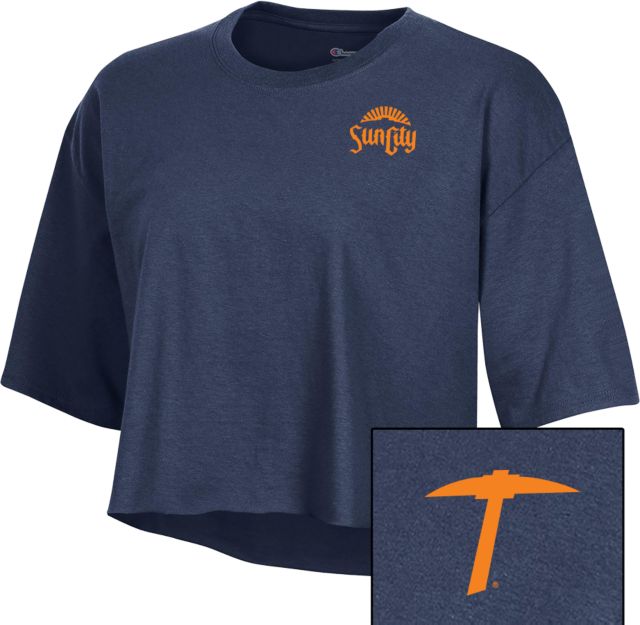 University of Texas El Paso Sun City Crop Short Sleeve T-Shirt