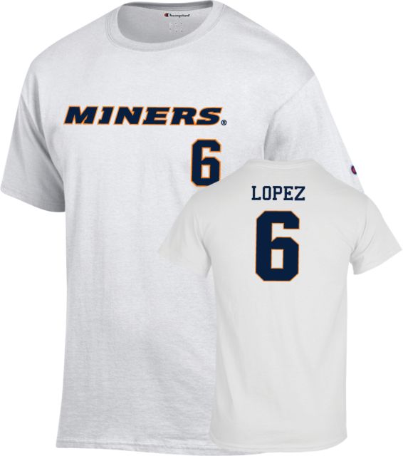UTEP Softball T-Shirt Jordyn Lopez - 6 - ONLINE ONLY