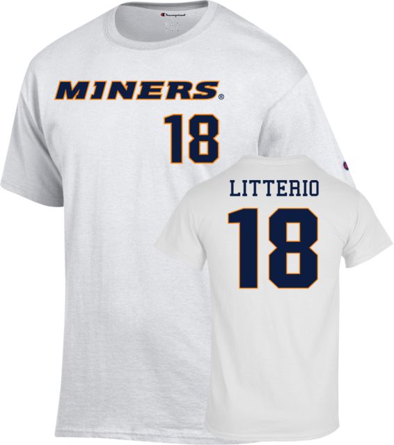 UTEP Softball T-Shirt Annika Litterio - 18 - ONLINE ONLY