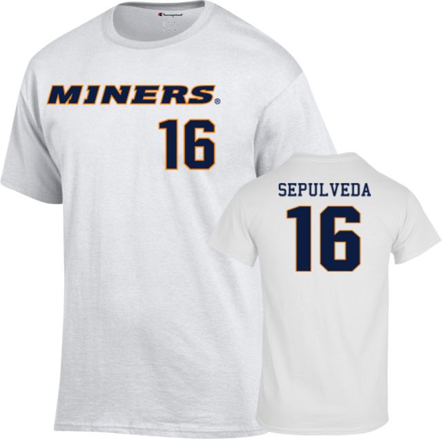 UTEP Softball T-Shirt Christalynne Sepulveda - 16 - ONLINE ONLY