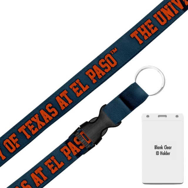 University of Texas El Paso Miners 3/4'' Lanyard