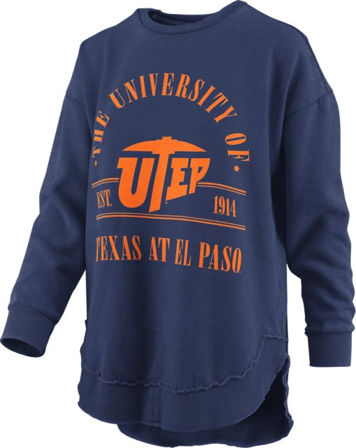 University of Texas El Paso Women's Oversized Crewneck Sweatshirt