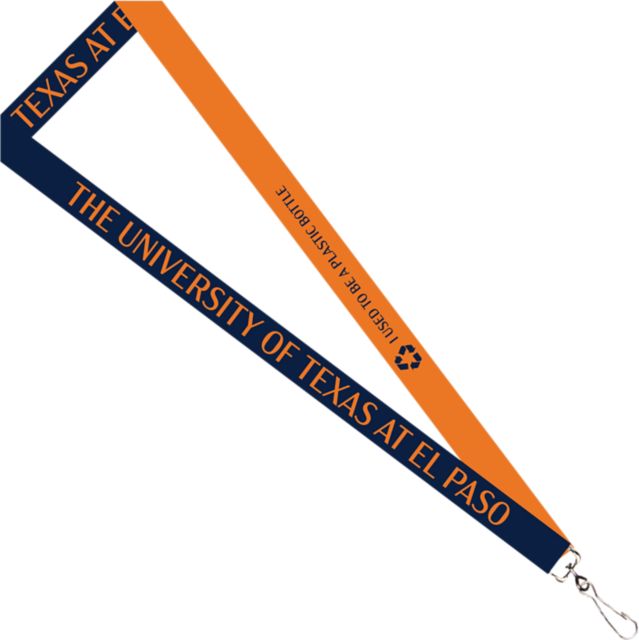 University of Texas El Paso Recycled Lanyard
