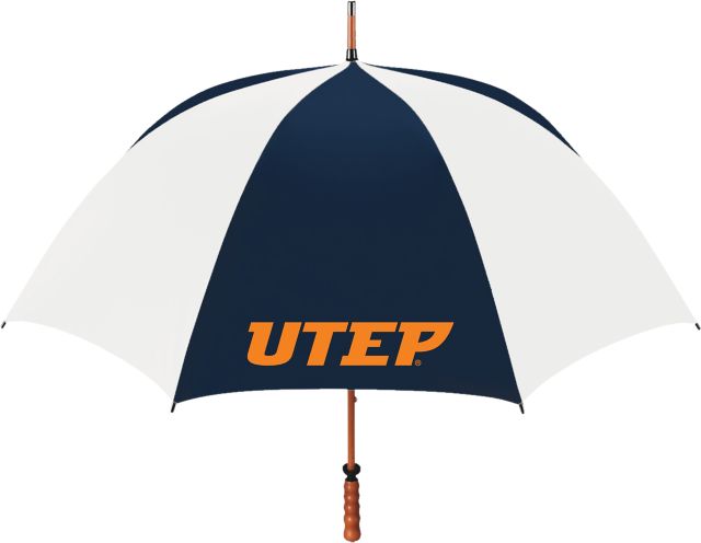 University of Texas El Paso 62'' Woodshaft Umbrella